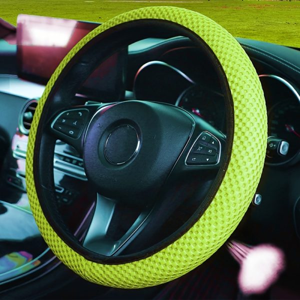 Fit Thick Fabric Grid Car Steering Wheel Cover - No Inner Ring, Stylish Red & Black Design, Durable & Wear-Resistant, Multiple Styles for Most Vehicles, Cute Steering Wheel Cover, Vehicle Interior Accessory, Sporty Look, Wearresistant Material - Image 20