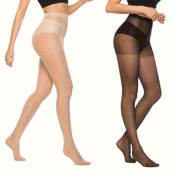 6 Pairs of 20D Women'S Invisible Tights - Ultra-Thin, High-Waist, Skin-Tone Nylons for Everyday Wear, Professional Appearance, Professional Appearance Tights|Transparent Nylons|Stretchy Material - Image 11