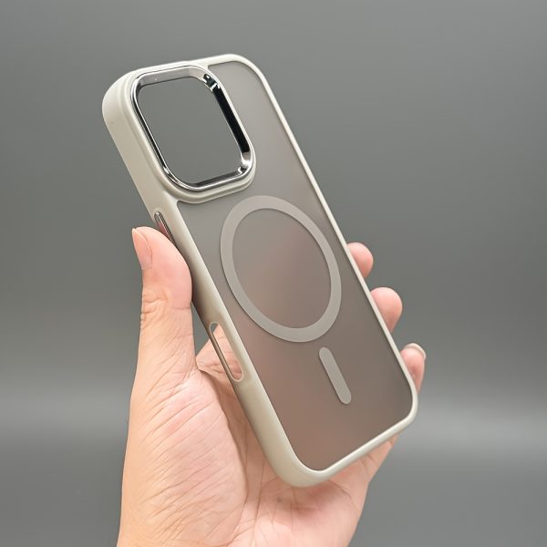 Luxury Magnetic Wireless Charging Phone Case for iPhone 16 15 14 13 12 11 Pro Max Plus Matte Translucent Hard PC Armor Shockproof Camera Lens Protection Cover - Image 14