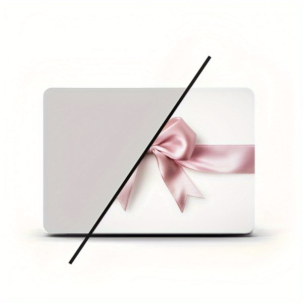 3pcs, 1 spare, No need to worry about peeling off laptop stickers - Vinyl material, self-adhesive design - Bow Girl Series Light Beige decals - Image 8