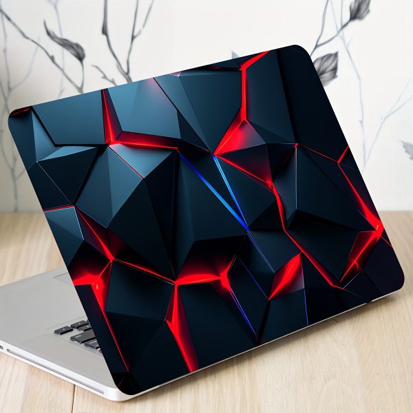 Pack of 2 Technology Laptop Art Decal Protective Cases, Universal Netbook Light Beige Stickers Non-reusable Laptop Light Beige Sticker Decals Waterproof and Scratch Resistant - Waterproof, Anti-scratch, Suitable for Laptops, Cars - Image 8