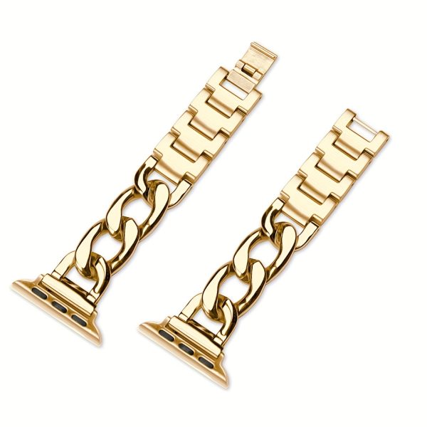 Exquisite Style Metal Bracelet Strap For Iwatch Series 10 9 8 7 SE 6 5 4 3 Bracelet - Fashionable Versatile Design For Men And Women, Elegant Girls Watch Strap For IWatch Strap 46mm 38mm 40mm 41mm 42mm 44mm 45mm 49mm - Youth Watch Strap Single Item - Image 3