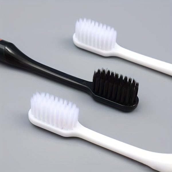2pcs Luxury Set High-end Soft Bristle Toothbrushes Home Use Deep Cleaning Toothbrushes Manual Toothbrushes Couple Toothbrushes - Image 5