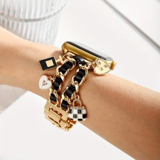 1pc Fashion Women'S Watch Strap Suitable for 38/40/41/42/44/45/49Mm Suitable for Watch Uitra/Se/8/7/6/5/4/3/2/1, Valentine'S Gift, a Nice Little Gift (Not Including Watch, Only Strap)
