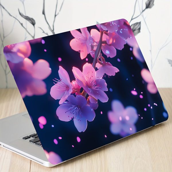 3pcs, 1pc Spare, Fearless, Vinyl Notebook Computer Case Plum Blossom Sticker, Scratch-Proof DIY Art Protective Case Suitable for Notebooks - Easy to Paste and Durable Design Suitable for Laptops, No Residue, Universal, DIY, Cuttable - Image 4