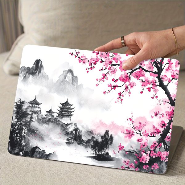 A Set of Two Laptop Skins Featuring Landscape Designs, Suitable for Netbooks. These Non-Reusable Stickers Are Waterproof And Scratch-Resistant, Making Them Ideal for Laptops And Cars. - Image 6