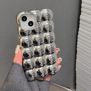 The [Xinmingnuo] Premium Electroplated Waffle Crossbody Chain Case Is Suitable for Iphone 14 Pro Max, Compatible with The New Apple 13 Pro, 12 Pro, And Creatively Designed 3D Protective Cases for Women, Including Niche Full-Cover Options for 11, 13, And 14