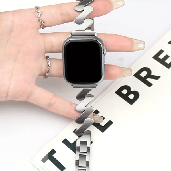 Use BIIFAKOO-Z Alphabet Strap Compatible with S10 Generation iWatch Suitable for Ultra Series 10 9 8 7 SE 6 5 4 3 2 1 38mm 40mm 41mm 42mm 44mm 45mm 46mm 49mm - Image 10