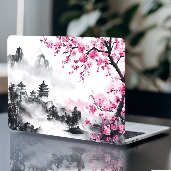A Set of Two Laptop Skins Featuring Landscape Designs, Suitable for Netbooks. These Non-Reusable Stickers Are Waterproof And Scratch-Resistant, Making Them Ideal for Laptops And Cars. - Image 3