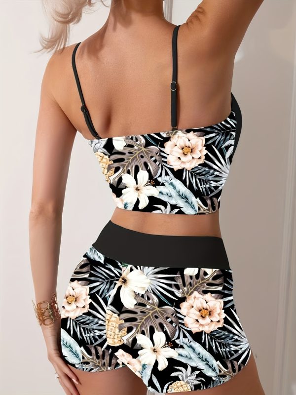 Sexy & Stylish Two-Piece Bikini Sets For Beach Vacation, Fashion Comfy Bathing Suit, Women's Swimwear & Clothing - Image 4