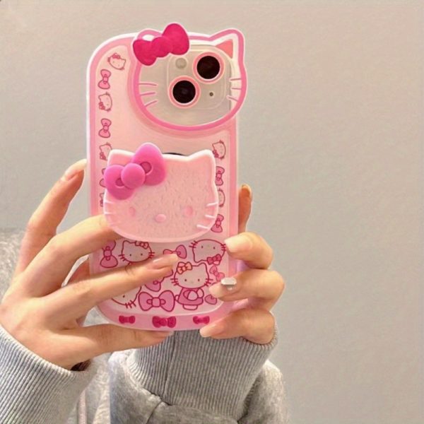 Compatible 15 KT Stand Phone Cartoon Soft 12 Xiaohongshu Same Style Phone Cover - Image 3