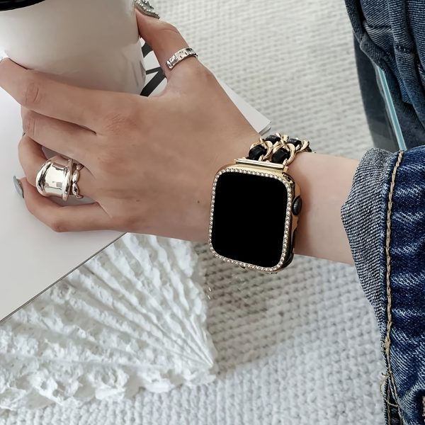 BIIFAKOO new small fragrance style metal stitched ten generations available compatible 38mm 40mm 41mm 42mm 44mm 45mm 46mm 49mm suitable for Ultra Series 10 9 8 7 7 SE 6 5 4 3 5 4 4 3 2 1 - Image 14