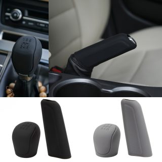 Silicone-Shift Head Knob Cover - Suitable for Most for Ford Models|Anti-Slip Grip for Manual 6-Speed Cars | Durable Gear Shift Protector, Non-Slip Car Interior Accessories|Black Gray Beige 3colors Can Be Chosen From