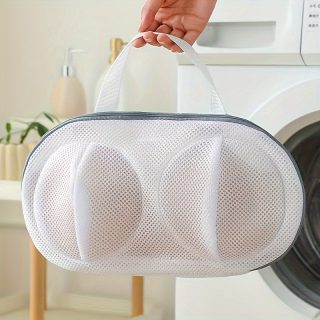 1pc Premium Bra Laundry Bag - Anti-Deformation, Multi-Purpose Washing Machine Safe Underwear Care Pouch