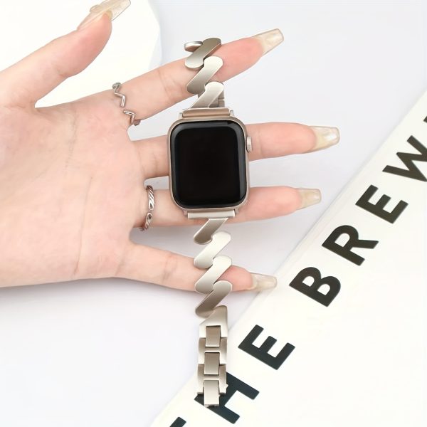 Use BIIFAKOO-Z Alphabet Strap Compatible with S10 Generation iWatch Suitable for Ultra Series 10 9 8 7 SE 6 5 4 3 2 1 38mm 40mm 41mm 42mm 44mm 45mm 46mm 49mm - Image 13