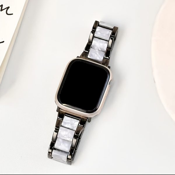 BIIFAKOO - New Resin Splicing For Ultra Series 10 9 8 7 SE 6 5 4 3 2 1 Compatible Apple Watch Strap 38mm 40mm 41mm 42mm 44mm 45mm 46mm 49mm With Meter Splitter - Image 7