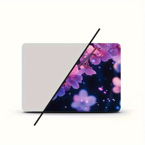 3pcs, 1pc Spare, Fearless, Vinyl Notebook Computer Case Plum Blossom Sticker, Scratch-Proof DIY Art Protective Case Suitable for Notebooks - Easy to Paste and Durable Design Suitable for Laptops, No Residue, Universal, DIY, Cuttable - Image 6