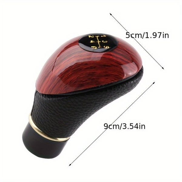 Car gear lever wooden gm truck 5 speed lever manual gear shift stick shift lever - Image 4