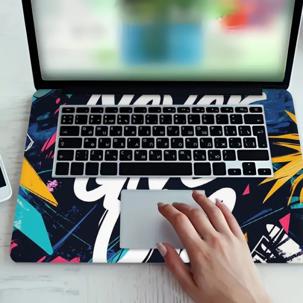 3pcs, 1pc spare, no need to worry about sticking it wrong, laptop sticker set made of PVC material suitable for various computer models, inspirational quote theme design, scratch-resistant self-adhesive durable easy to stick without bubbles high quality - Image 5