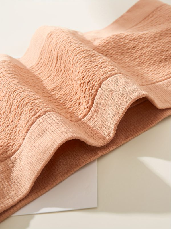 5pcs Strapless Bandeau Tops, Polyamide, Solid Color, Wireless, Medium Support, No Padding, Knit Fabric, 165g/m², for Easter Gift, Various Occasions - Image 10