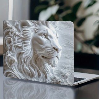 3pcs, 1pc Spare, Fearless, 3D Art Universal Laptop Skin Sticker, Not Reusable, for Internet Blogger Skin Decal, Waterproof and Scratch-Resistant - Laptop Art Decal Protective Cas