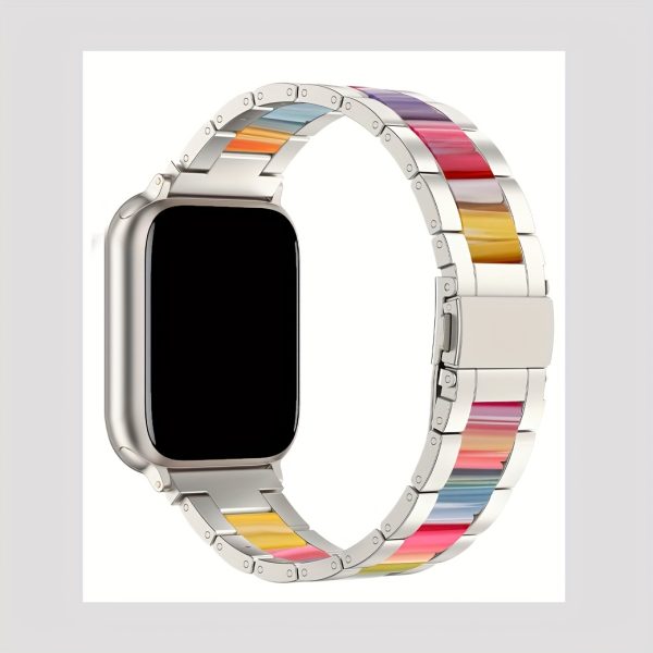 BIIFAKOO - New Resin Splicing For Ultra Series 10 9 8 7 SE 6 5 4 3 2 1 Compatible Apple Watch Strap 38mm 40mm 41mm 42mm 44mm 45mm 46mm 49mm With Meter Splitter - Image 13