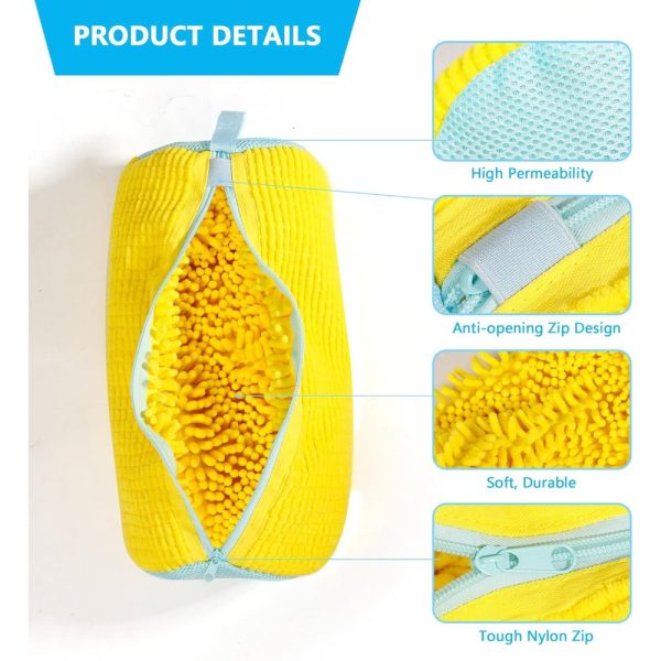 Sturdy Washing Machine Bag for Shoes of Every Kind - Features a Zipper Closure And a Soft, Protective Interior, Perfect for Sneakers And Everyday Footwear, Laundry Wash Bag, Ideal for Mother'S Day, Laundry Bags - Image 2