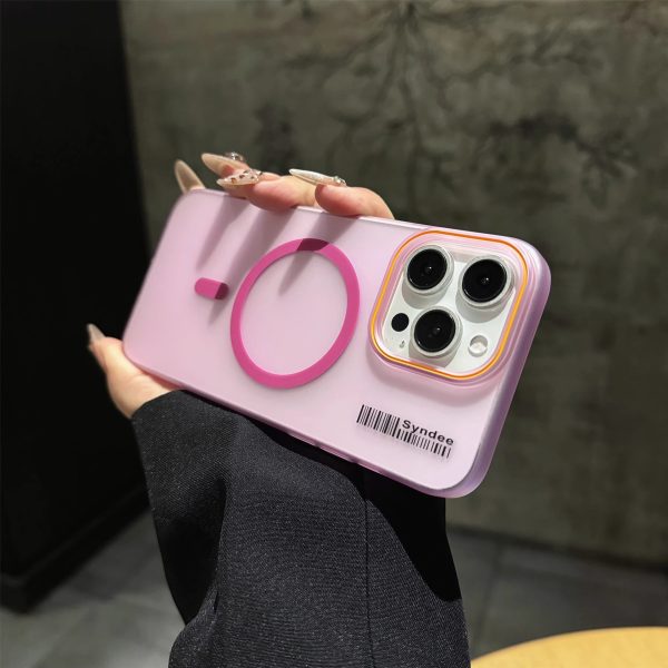 Luxurious Textured Striped Phone Case Compatible with Iphone 16, 15, 14, 13, 12, 11 Pro Max Plus, Supports Magnetic Wireless Charging, Semi-Transparent, Shockproof And Drop-Resistant, Unisex Phone Protective Cover. - Image 2