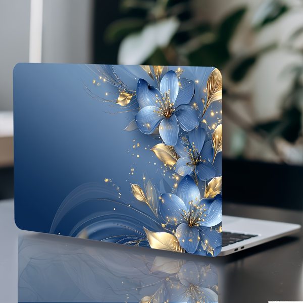 2pcs Rose Flower Laptop Art Decal Protective Case, Universal Internet Notebook Skin Sticker not Reusable, Waterproof and Scratch-Resistant - Waterproof, Scratch-Resistant, Suitable for Laptops and Cars - Image 7