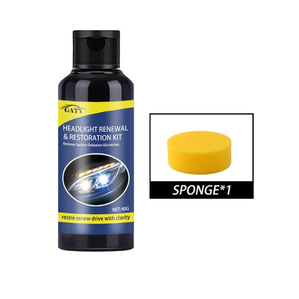 Automotive Quick-Flash Headlight Restoration Liquid, Polishing & Waxing Kits, Universal ABS Item Form, Durable Clear Finish, Scratch Removal, No Grinding Required, Restores Clarity, Headlight Restoration | Quickheadlight Revival | Clear Finish, Car Light Restoratio - Image 5