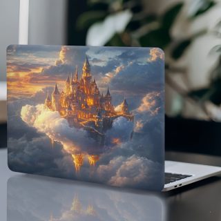 3pcs, 1 spare, No need to worry about peeling off, PVC laptop Light Beige, easy-to-apply sticker, Suitable for 12-15.6-inch laptops - Theme