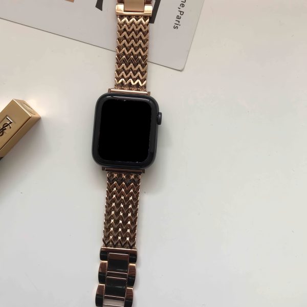 Stainless Steel Love Woven Watch Band S10 Can Be Used Compatible with 38mm 40mm 41mm 42mm 44mm 45mm 49mm Creative Summer Ins Breathable Suitable for Series 10 9 8 7 6 5 4 3 2 1 SE/Ultra Christmas Valentine'S Day Perfect Gift - Image 15