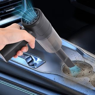 Professional Car Vacuum Cleaner, Portable, USB Charging, Lithium Battery, 5V, Plastic Material, with Cloth Filter, for Sofa, Floor, Desktop Dust Cleaning, Vacuum Cleaner for Ca