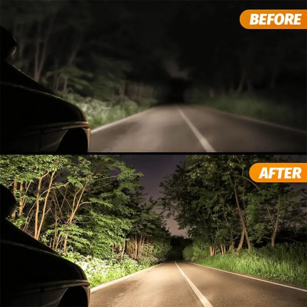 Automotive Quick-Flash Headlight Restoration Liquid, Polishing & Waxing Kits, Universal ABS Item Form, Durable Clear Finish, Scratch Removal, No Grinding Required, Restores Clarity, Headlight Restoration | Quickheadlight Revival | Clear Finish, Car Light Restoratio - Image 7