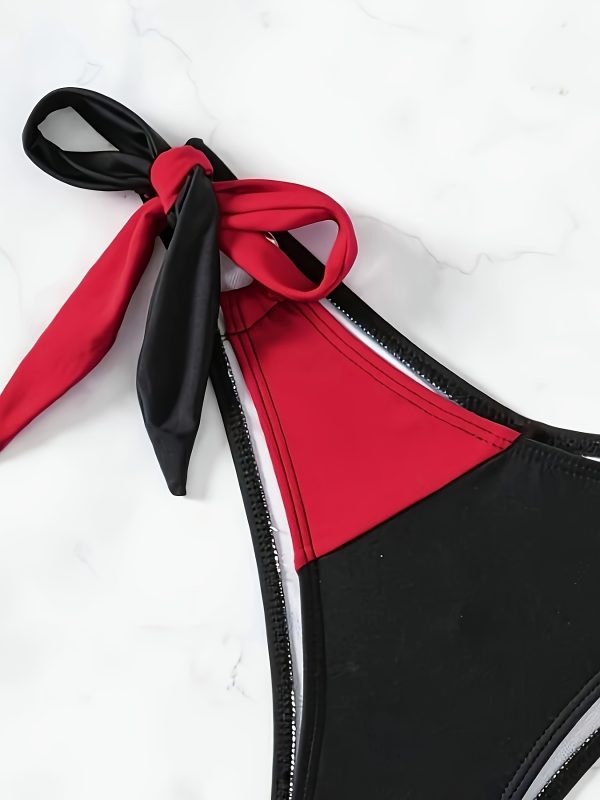 European And American Sexy Strapless Bikini Set - Image 5