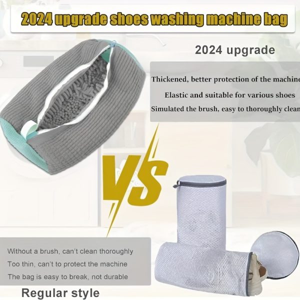 4 specificationsDurable Washing Bag Suitable Various Shoes - Features Zipper Closure and Soft Protective, Sneakers and Daily Shoes, Washing Bag, Suitable Mother's Day, Laundry Bag 999, Laundry Bags - Image 13