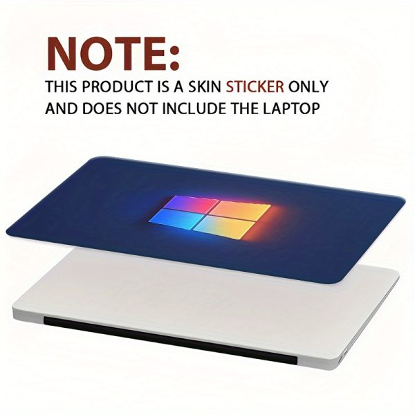 3pcs, 1pc Replacement, No Fear to Break, Window 98 Retro Theme Laptop Sticker, Self-adhesive Anti-scratch PVC Protective Film, Suitable for 30.48-39.62 cm Notebooks, Easy to Install and Remove, High Quality Desig - Image 7