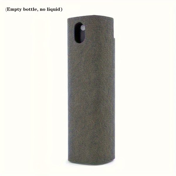 2in 1 Ultrafine Fiber Spray Bottle with Spray Nozzle & Cleaning Cloth - Durable Gray Design for Phone, Computer, Glasses, and More - Perfect for Home, Dorm, or School Use (Empty Bottle Only) - Image 5