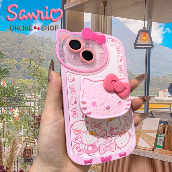 Compatible 15 KT Stand Phone Cartoon Soft 12 Xiaohongshu Same Style Phone Cover - Image 2