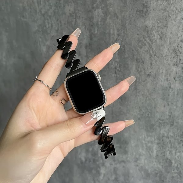 Use BIIFAKOO-Z Alphabet Strap Compatible with S10 Generation iWatch Suitable for Ultra Series 10 9 8 7 SE 6 5 4 3 2 1 38mm 40mm 41mm 42mm 44mm 45mm 46mm 49mm - Image 4