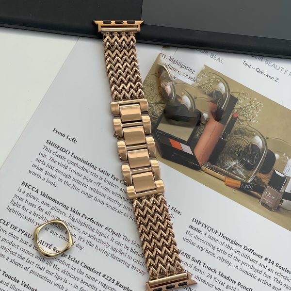Stainless Steel Love Woven Watch Band S10 Can Be Used Compatible with 38mm 40mm 41mm 42mm 44mm 45mm 49mm Creative Summer Ins Breathable Suitable for Series 10 9 8 7 6 5 4 3 2 1 SE/Ultra Christmas Valentine'S Day Perfect Gift - Image 13