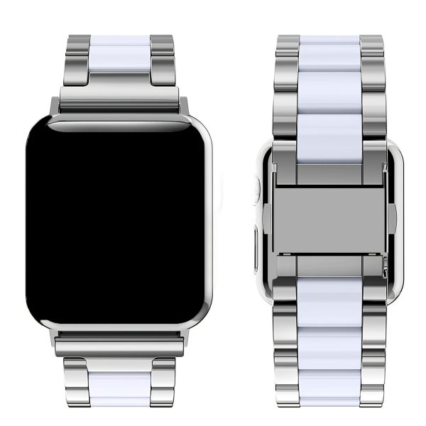 BIIFAKOO - New Resin Splicing For Ultra Series 10 9 8 7 SE 6 5 4 3 2 1 Compatible Apple Watch Strap 38mm 40mm 41mm 42mm 44mm 45mm 46mm 49mm With Meter Splitter - Image 6