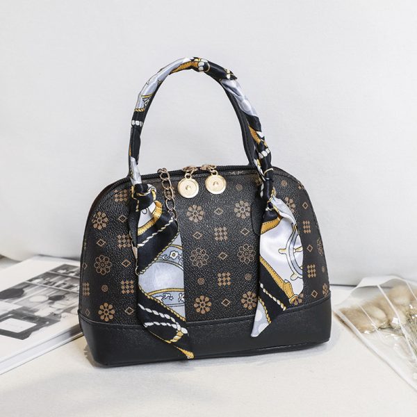 New Women'S Light Luxury Printed Shell Bag, Large Capacity Handbag, Fashionable and Versatile Shoulder Crossbody Bag - Image 9