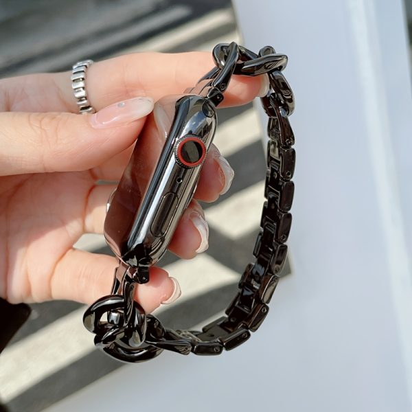 Exquisite Style Metal Bracelet Strap For Iwatch Series 10 9 8 7 SE 6 5 4 3 Bracelet - Fashionable Versatile Design For Men And Women, Elegant Girls Watch Strap For IWatch Strap 46mm 38mm 40mm 41mm 42mm 44mm 45mm 49mm - Youth Watch Strap Single Item - Image 12