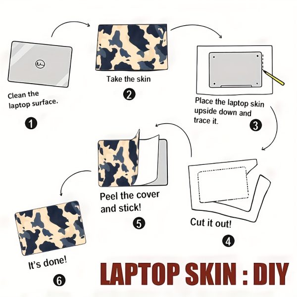 2pcs Vinyl Material, Light Blue Watercolor Butterfly Design Laptop Case, Anti-Scratch Laptop Case for 15.35 inch X 10.6 inch Laptop. Product Size: 27cmx39cm (10.63 inch x 15.35inch) - Image 10