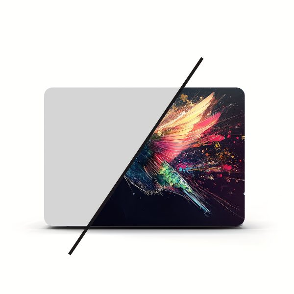 Vinyl Laptop Case Hummingbird Sticker, 2pcs/set, Scratch-Proof DIY Art Protective Case, Suitable for Laptop - Easy to Paste and Durable Design Suitable for Laptop, Car, Helmet, Motorcycle, Refrigerator Decoratio - Image 4