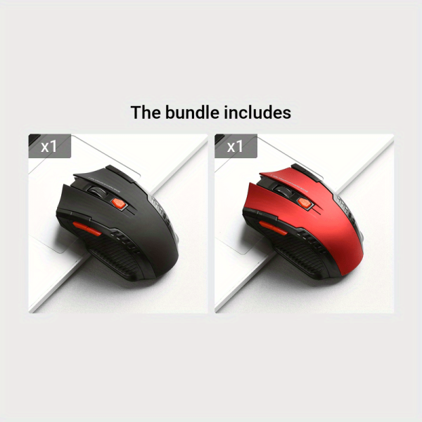 2.4Ghz Wireless Mouse, for Computer PC Gaming Mouse with USB Receiver Laptop Accessories for Windows Win 7/2000/XP/Vista. - Image 13