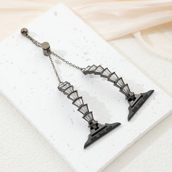 Chain Watch Strap For IWatch Series 10/9/8/7/6/5/4/3/2/1 SE Fashionable Luxury Lady Watch Band For Apple Watch 38mm 40mm 42mm 45mm 46mm 49mm - Image 9