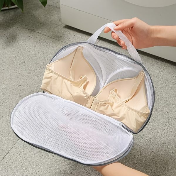 1pc Premium Bra Laundry Bag - Anti-Deformation, Multi-Purpose Washing Machine Safe Underwear Care Pouch - Image 2