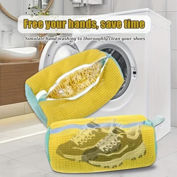 4 specificationsDurable Washing Bag Suitable Various Shoes - Features Zipper Closure and Soft Protective, Sneakers and Daily Shoes, Washing Bag, Suitable Mother's Day, Laundry Bag 999, Laundry Bags - Image 14